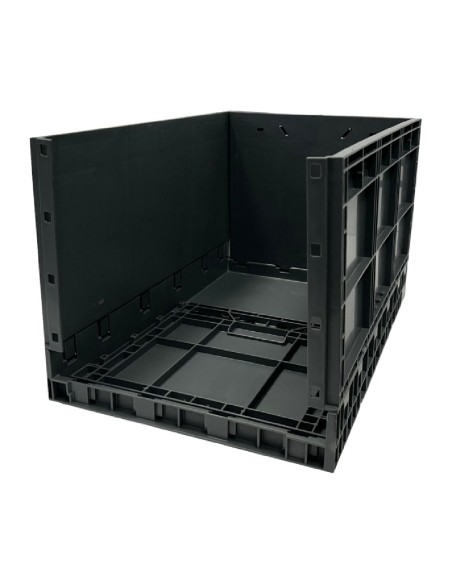 Caisse de transport pliante Vogue 594x396x353 mm - Noir