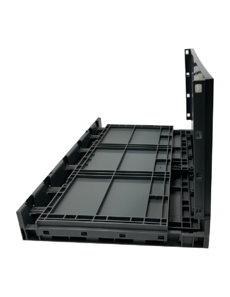 Caisse de transport pliante Vogue 594x396x353 mm - Noir