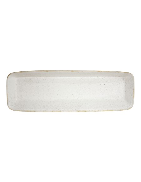 Plats à four Churchill Stonecast blanc 160x530 mm - lot de 2
