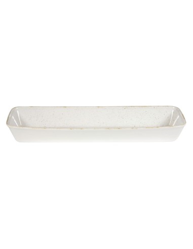 Plats à four Churchill Stonecast blanc 160x530 mm - lot de 2