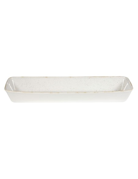 Plats à four Churchill Stonecast blanc 160x530 mm - lot de 2