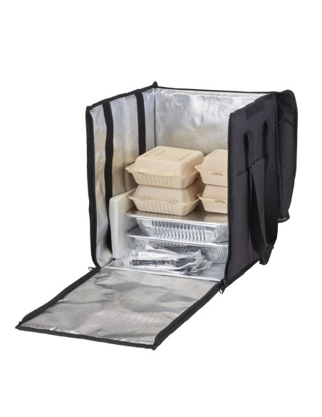 Grand sac à dos de livraison Cambro GoBag - Noir