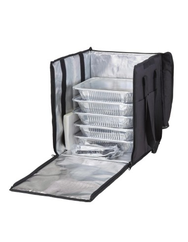 Grand sac à dos de livraison Cambro GoBag - Noir