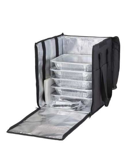 Grand sac à dos de livraison Cambro GoBag - Noir