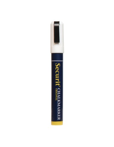 Marqueurs craie liquide Securit blancs 2-6 mm - lot de 2