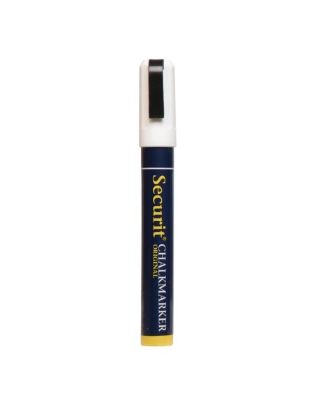 Marqueurs craie liquide Securit blancs 2-6 mm - lot de 2