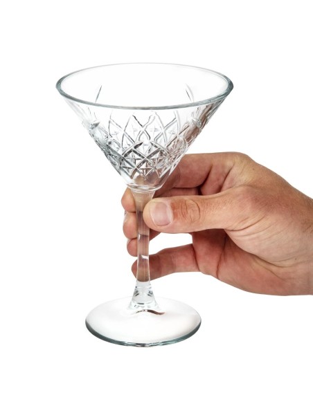 Verres à Martini Utopia Timeless Vintage 230 ml - lot de 12