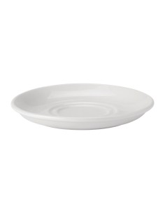 Soucoupes double puits Utopia Pure White 150 mm - lot de 24