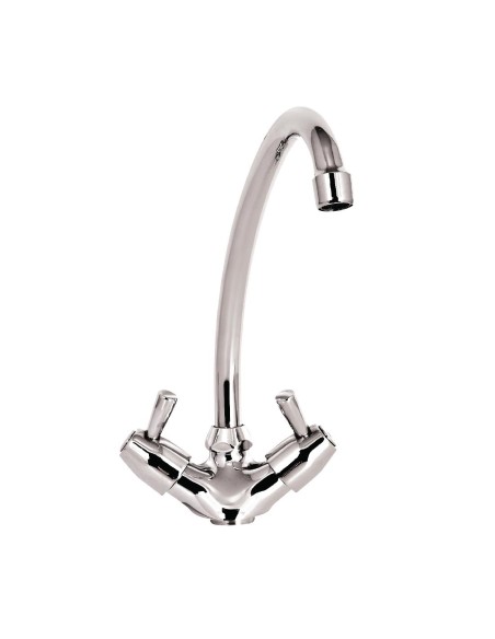 Robinet mélangeur monotrou 1/4 de tour 300mm - Gastro M