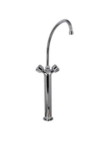 Robinet mélangeur monotrou 2 robinets Gastro M