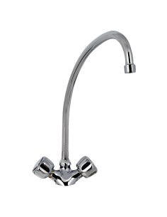 Robinet mélangeur monotrou standard 2 robinets 200mm - Gastro M