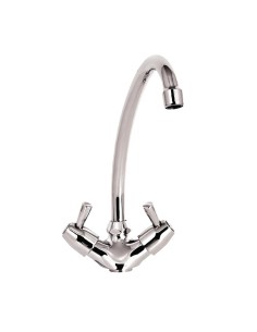 Robinet mélangeur monotrou 1/4 tour 200mm - Gastro M