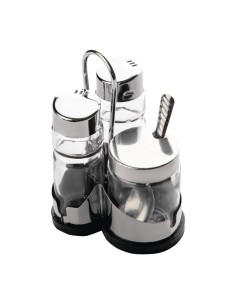 Ménagère 3 pièces sel poivre moutarde - Comas 2