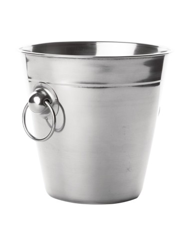 Seau à glace inox Comas 1,4L - compact et poli