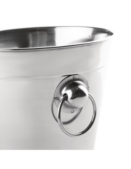 Seau à glace inox Comas 1,4L - compact et poli