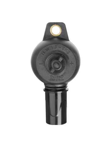 Lampe chauffante dôme rétractable Buffalo dorée - 250W