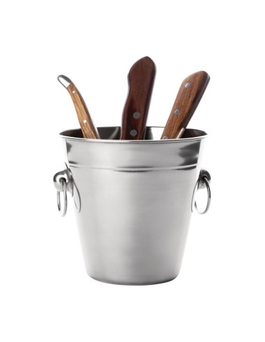 Seau à glace inox Comas 1,4L - compact et poli
