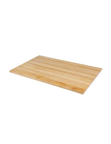 Plateau de table rectangulaire Bolero 700 x 1100 mm - Bois naturel