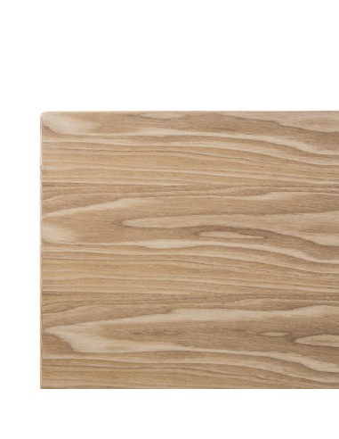 Plateau carré pré-percé Bolero 700mm - bois de caoutchouc