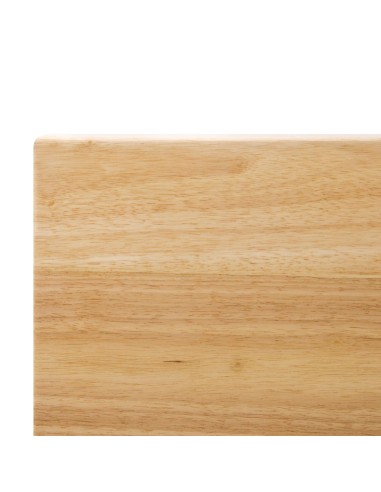 Plateau carré pré-percé Bolero 700mm - Bois naturel