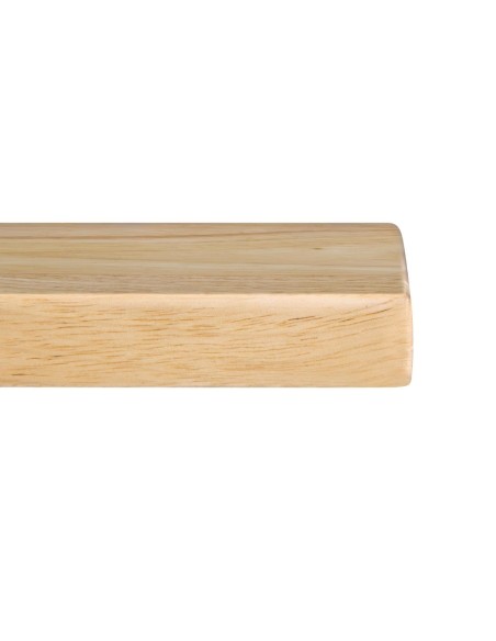Plateau de table rectangulaire Bolero 700 x 1100 mm - Bois naturel