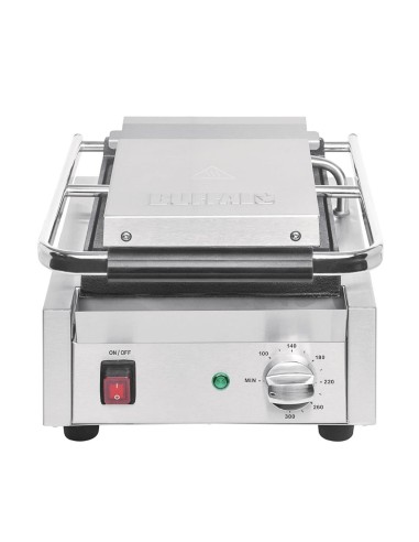 Gril de contact simple Buffalo Bistro 1,5 kW - Compact