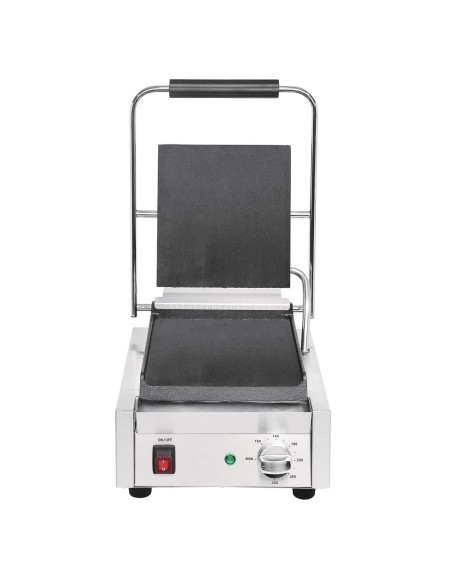 Gril de contact simple Buffalo Bistro 1,5 kW - Compact
