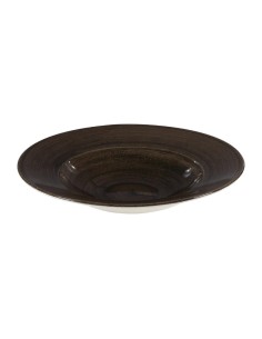 Bols large bord Churchill Stonecast Black 280mm - Lot de 12 2