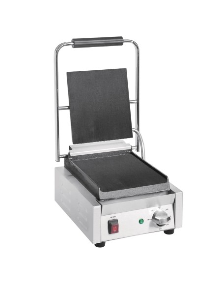 Gril de contact simple Buffalo Bistro 1,5 kW - Compact