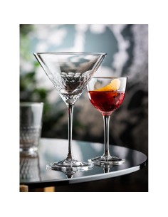 Verres à martini nid d'abeille Raffles Utopia 300ml - lot 6 2