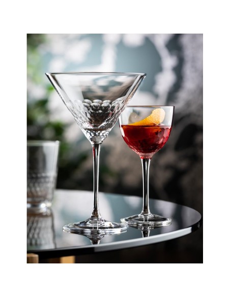 Verres à martini nid d'abeille Raffles Utopia 300ml - lot 6