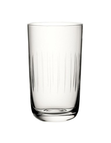 Verres hauts rainurés Raffles Utopia 420 ml - lot de 6