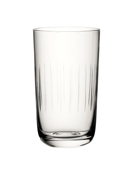 Verres hauts rainurés Raffles Utopia 420 ml - lot de 6