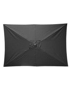 Parasol rectangulaire Bolero Seville 2x3m noir - 245 g/m² 2