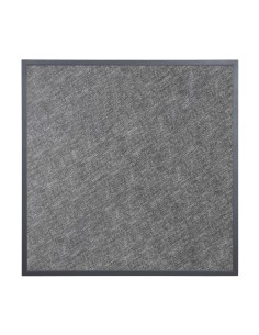 Plateau de table extérieur carré Bolero noir brossé 700 mm