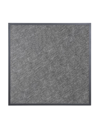 Plateau de table extérieur carré Bolero noir brossé 700 mm