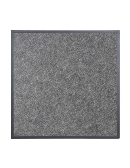 Plateau de table extérieur carré Bolero noir brossé 700 mm
