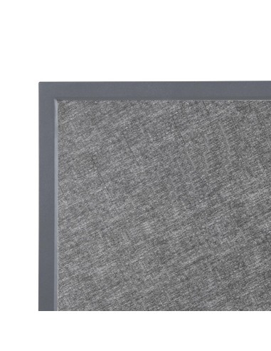 Plateau de table extérieur carré Bolero noir brossé 700 mm