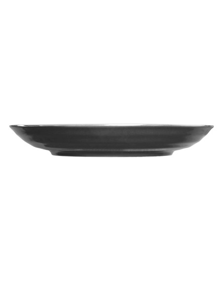 Assiettes creuses Olympia Luna bleu nuit 255 mm - lot de 4