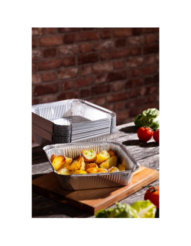 Barquettes aluminium 2,1L Fiesta Recyclable - lot de 200