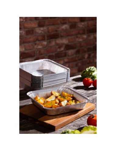 Barquettes aluminium Fiesta Recyclable 1,58 L - lot 1000