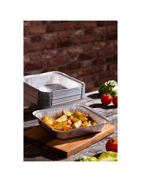 Barquettes aluminium Fiesta Recyclable 1,58 L - lot 1000