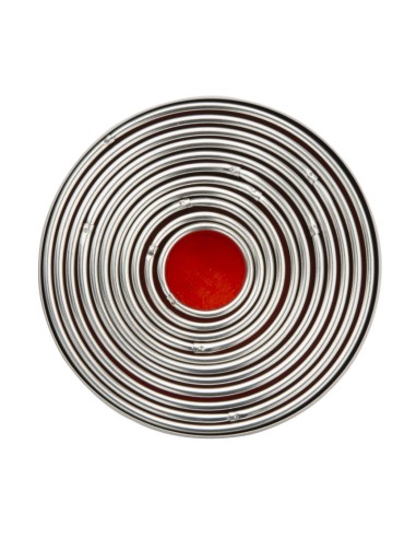 Lot d'emporte-pièces ronds Vogue - 11 pièces 10 cm