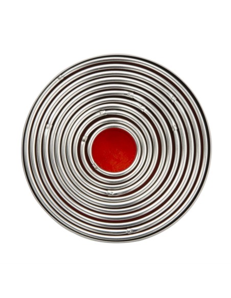 Lot d'emporte-pièces ronds Vogue - 11 pièces 10 cm