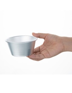 Grande dariole en aluminium Vogue 11 cm - 0,284 L 2