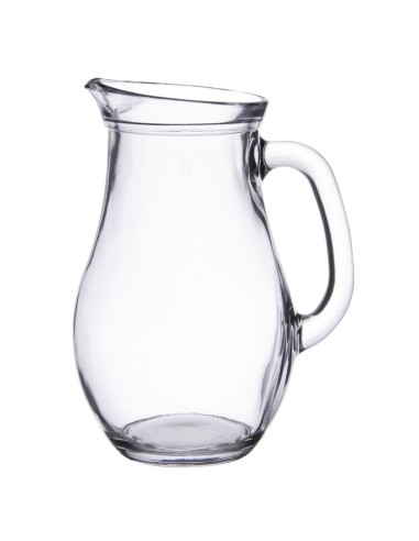 Pichets en verre bistro Utopia 1L - lot de 6