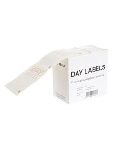 Etiquettes Hygiplas 500 pcs - Sécurité alimentaire 2