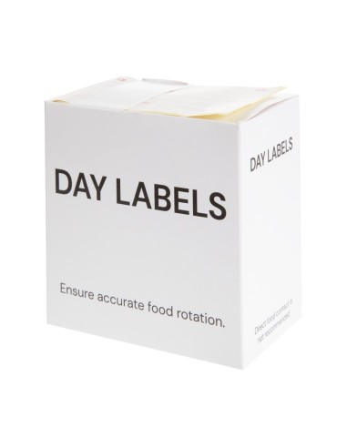 Etiquettes Hygiplas 500 pcs - Sécurité alimentaire