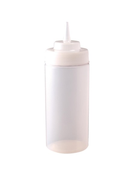 Distributeur de sauce Vogue 454 ml col large - Transparent