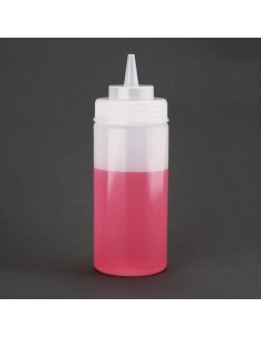 Distributeur de sauce Vogue 454 ml col large - Transparent 2